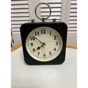 Vintage Style Clock for Bedroom Desk Table Easy Read Display